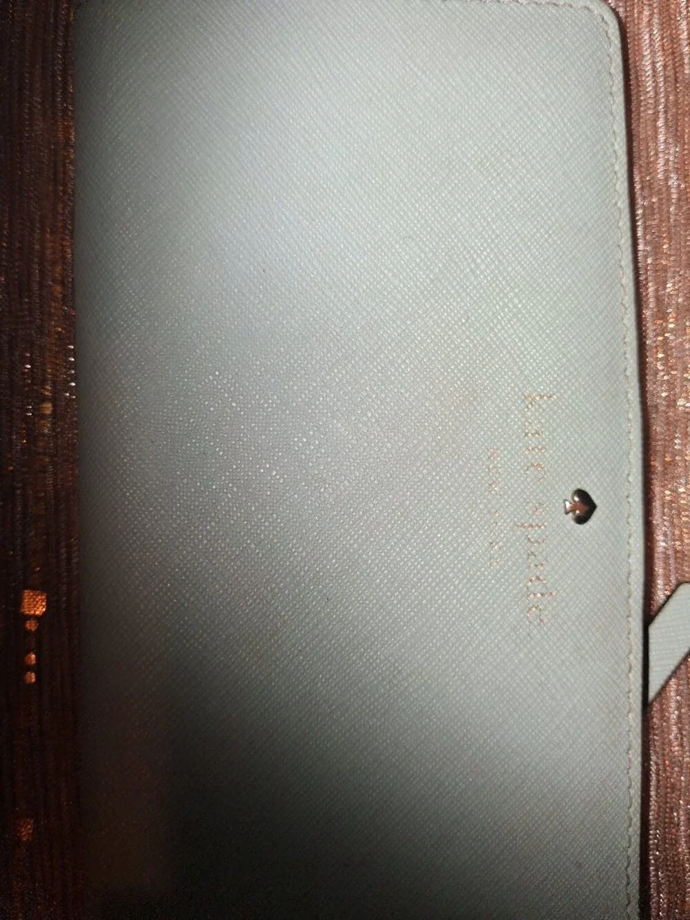 Kate spade baby blue card wallet